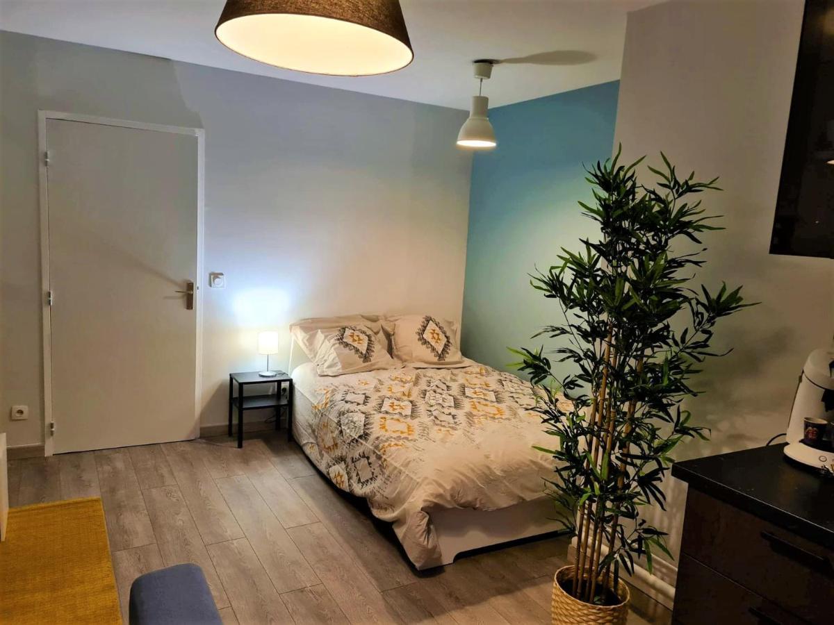 Grand Studio Lyon Villeurbanne Proche Metro - Wifi Ngoại thất bức ảnh